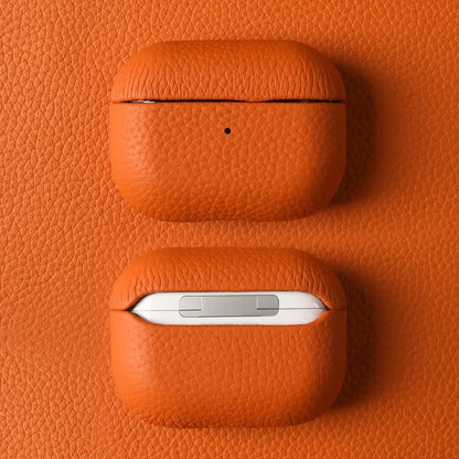 Genuine Leather Protective Case for AirPods Pro, AirPods 3, and AirPods 2 - Cowhide Charging Box